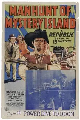 Manhunt of Mystery Island (1945) Women's Colored  Long Sleeve T-Shirt - idPoster.com