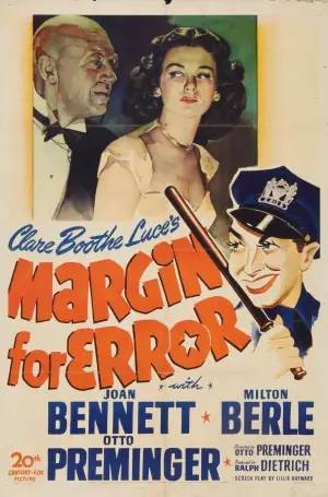 Margin for Error (1943) Women's Colored T-Shirt - idPoster.com