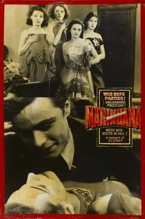 Marihuana (1936) Men's Colored Hoodie - idPoster.com
