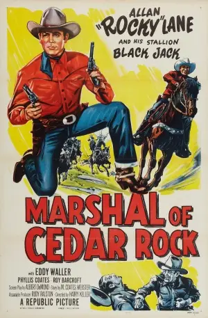 Marshal of Cedar Rock (1953) Men's Colored T-Shirt - idPoster.com