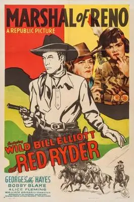 Marshal of Reno (1944) Women's Colored T-Shirt - idPoster.com