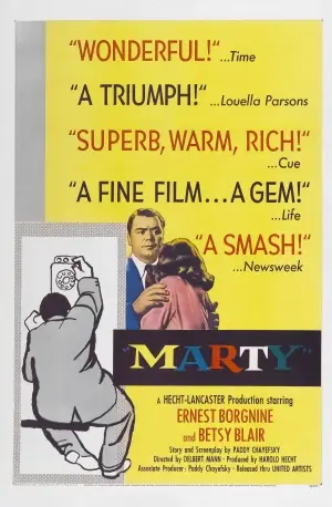 Marty (1955) White Tank-Top - idPoster.com
