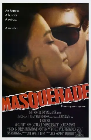 Masquerade (1988) Women's Colored Hoodie - idPoster.com