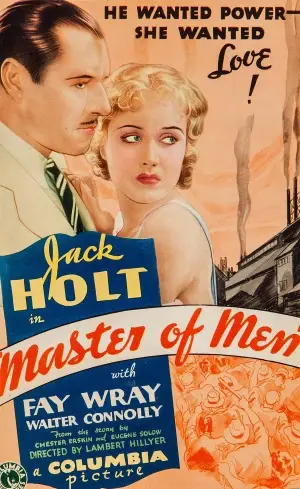 Master of Men (1933) White T-Shirt - idPoster.com
