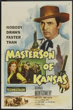 Masterson of Kansas (1954) Women's Colored Hoodie - idPoster.com