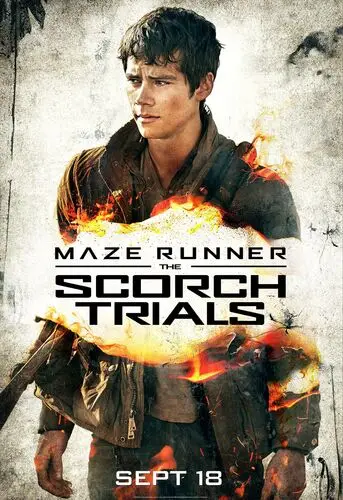 Maze Runner The Scorch Trials (2015) Men's Colored T-Shirt - idPoster.com