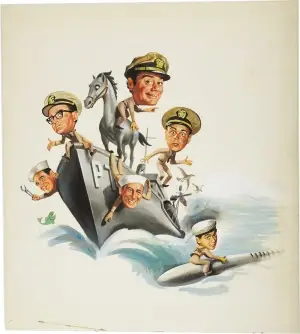 McHale's Navy (1964) Women's Colored Tank-Top - idPoster.com