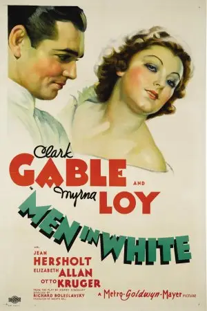 Men in White (1934) Men's Colored  Long Sleeve T-Shirt - idPoster.com