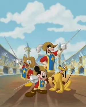 Mickey, Donald, Goofy: The Three Musketeers (2004) White T-Shirt - idPoster.com