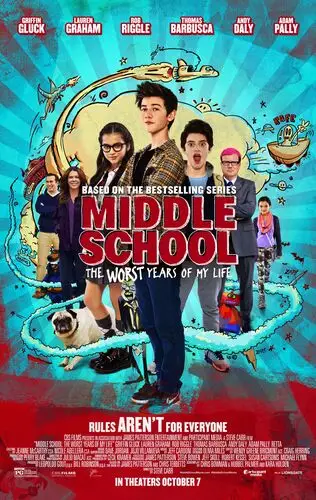 Middle School The Worst Years of My Life (2016) Fridge Magnet picture 538782