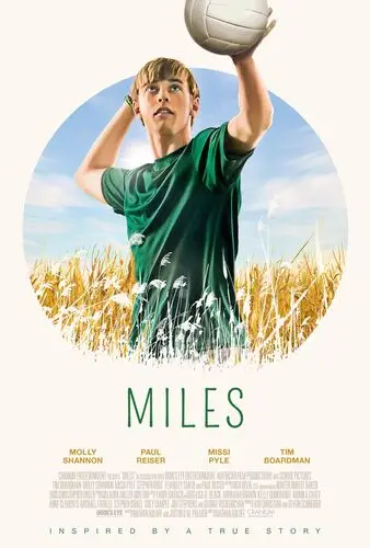 Miles (2016) White T-Shirt - idPoster.com