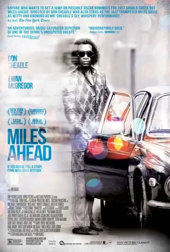 Miles Ahead (2016) White Tank-Top - idPoster.com