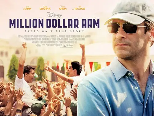Million Dollar Arm (2014) White T-Shirt - idPoster.com
