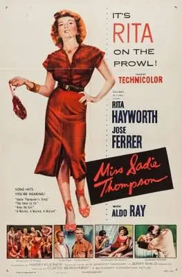 Miss Sadie Thompson (1953) White T-Shirt - idPoster.com