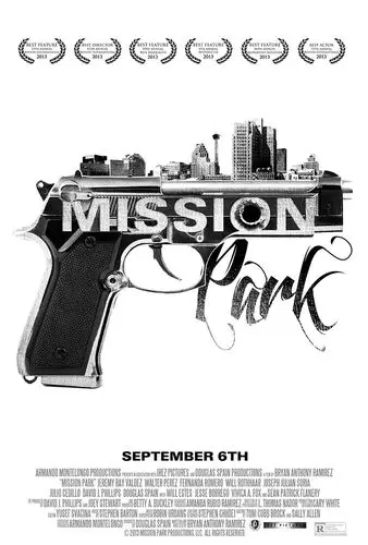 Mission Park (2013) White T-Shirt - idPoster.com