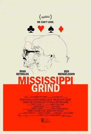 Mississippi Grind (2015) White T-Shirt - idPoster.com