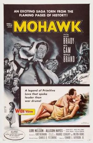 Mohawk (1956) Women's Colored T-Shirt - idPoster.com