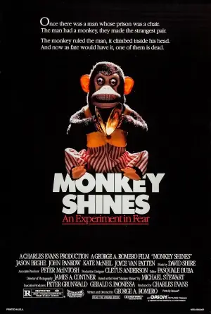 Monkey Shines (1988) White T-Shirt - idPoster.com
