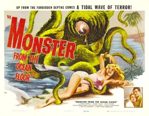 Monster from the Ocean Floor (1954) Women's Colored Tank-Top - idPoster.com