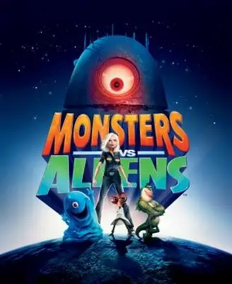 Monsters vs. Aliens (2009) White T-Shirt - idPoster.com