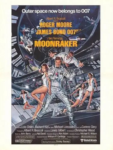 Moonraker (1979) White Tank-Top - idPoster.com