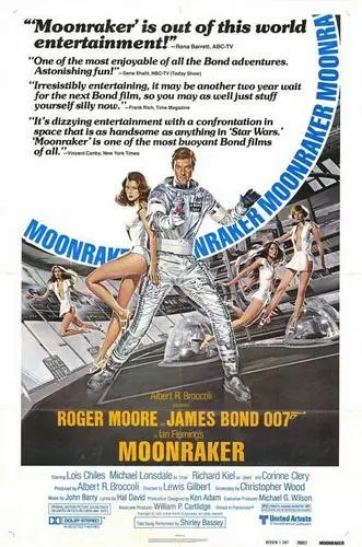 Moonraker (1979) White Tank-Top - idPoster.com