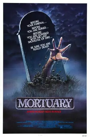 Mortuary (1983) Women's Colored Hoodie - idPoster.com