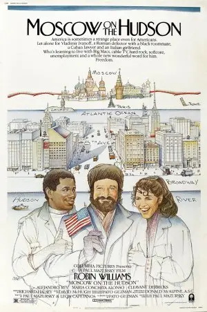 Moscow on the Hudson (1984) White T-Shirt - idPoster.com