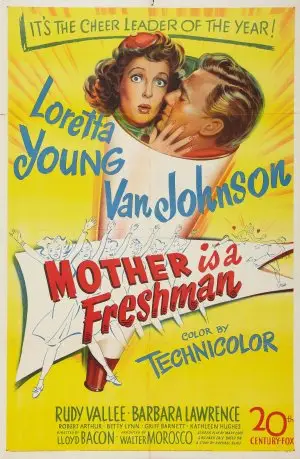Mother Is a Freshman (1949) Women's Colored Tank-Top - idPoster.com