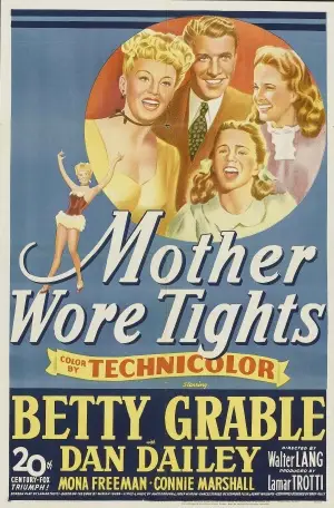 Mother Wore Tights (1947) Women's Colored Tank-Top - idPoster.com