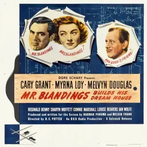 Mr. Blandings Builds His Dream House (1948) Women's Colored Hoodie - idPoster.com