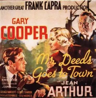 Mr. Deeds Goes to Town (1936) White T-Shirt - idPoster.com