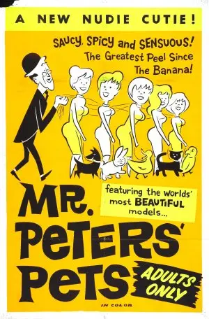 Mr. Peters Pets (1963) White T-Shirt - idPoster.com