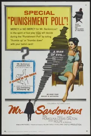 Mr. Sardonicus (1961) Men's Colored  Long Sleeve T-Shirt - idPoster.com