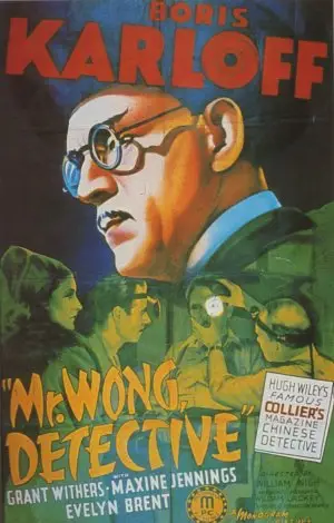 Mr. Wong Detective (1938) Women's Colored  Long Sleeve T-Shirt - idPoster.com