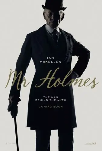 Mr Holmes (2015) White T-Shirt - idPoster.com
