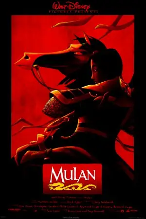 Mulan (1998) Women's Colored  Long Sleeve T-Shirt - idPoster.com