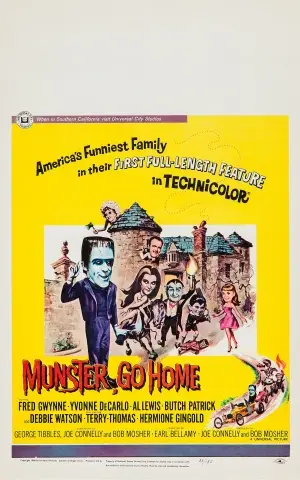 Munster, Go Home (1966) Protected Face mask - idPoster.com