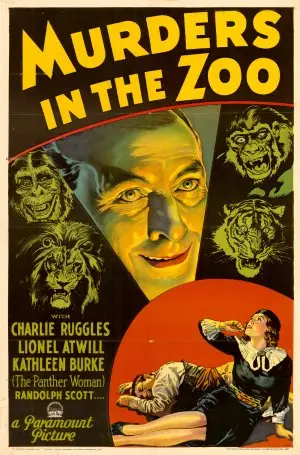 Murders in the Zoo (1933) Men's Colored T-Shirt - idPoster.com