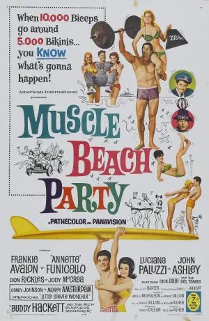 Muscle Beach Party (1964) Baseball Cap - idPoster.com