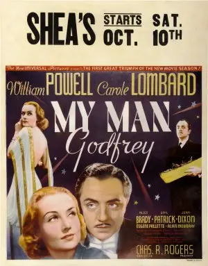 My Man Godfrey (1936) Drawstring Backpack - idPoster.com
