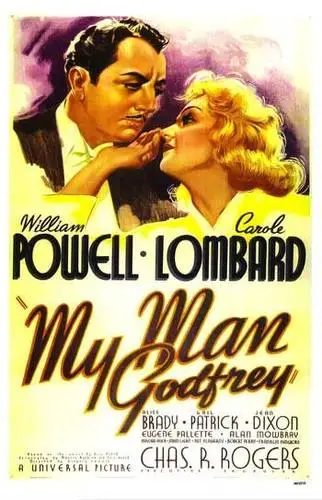 My Man Godfrey (1936) Women's Colored T-Shirt - idPoster.com