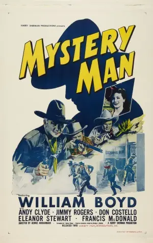 Mystery Man (1944) Men's Colored T-Shirt - idPoster.com