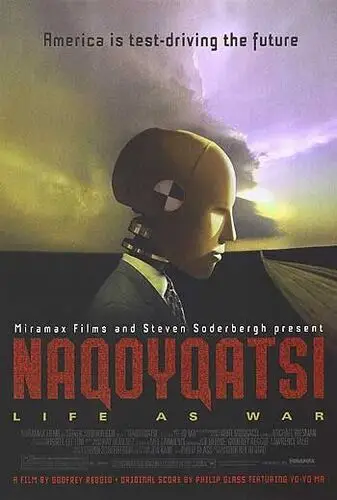 Naqoyqatsi (2002) White T-Shirt - idPoster.com
