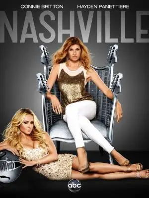 Nashville (2012) White Tank-Top - idPoster.com