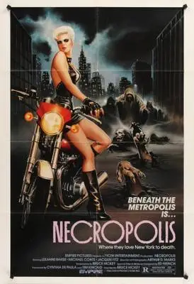 Necropolis (1987) Men's Colored  Long Sleeve T-Shirt - idPoster.com