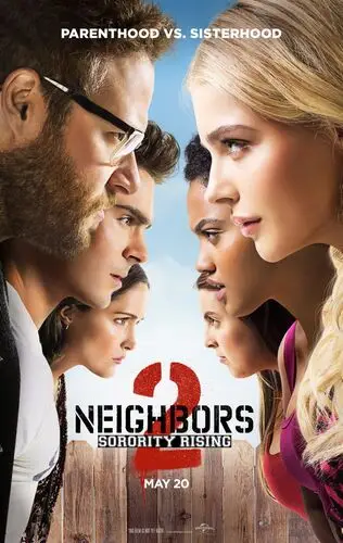 Neighbors 2 Sorority Rising (2016) White T-Shirt - idPoster.com