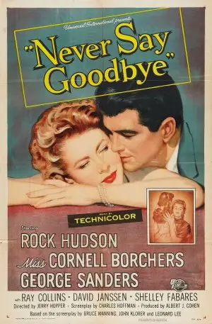 Never Say Goodbye (1956) White T-Shirt - idPoster.com