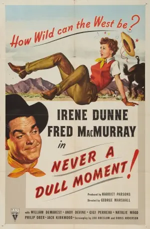 Never a Dull Moment (1950) White T-Shirt - idPoster.com
