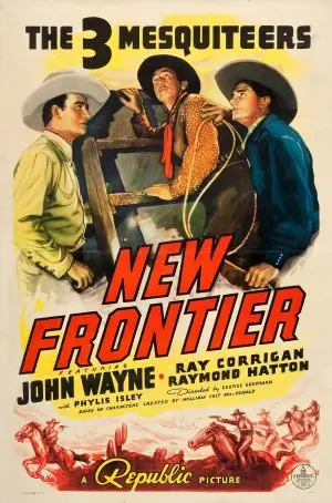 New Frontier (1939) Drawstring Backpack - idPoster.com